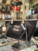 کیف دورنگ مدل miu miu بزرگ کد ۱۰۴۲