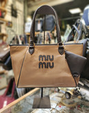 کیف دورنگ مدل miu miu بزرگ کد ۱۰۴۲
