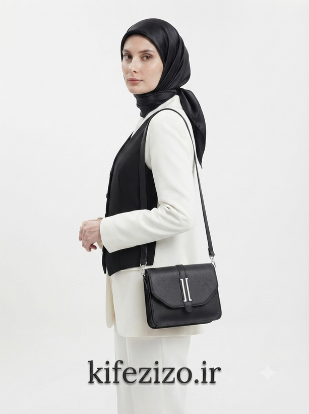 کیف زنانه مدل سگک دار کد ۱۰۰۹